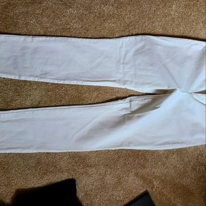 White Old Navy Pixie Chinos 14 Tall